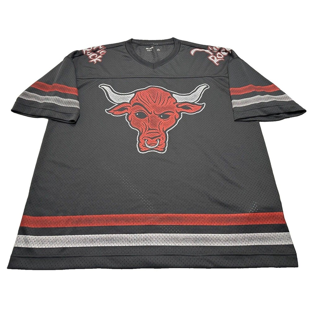 Hollister x WWE The Rock People's Champ Baggy Fit Graphic Football Jersey Large